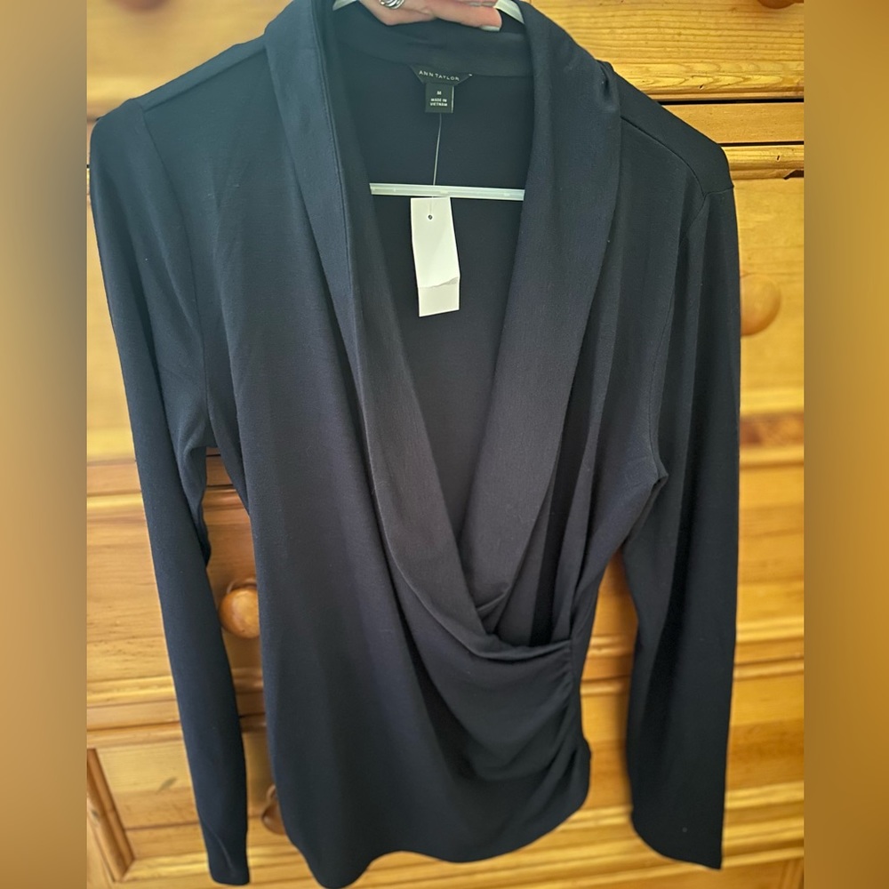 Ann Taylor Wrap Top